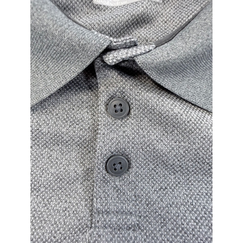 Columbia Mens Gray Sun Protection Short Sleeve Polo Shirt XM6449 Size Large - Picture 2 of 9